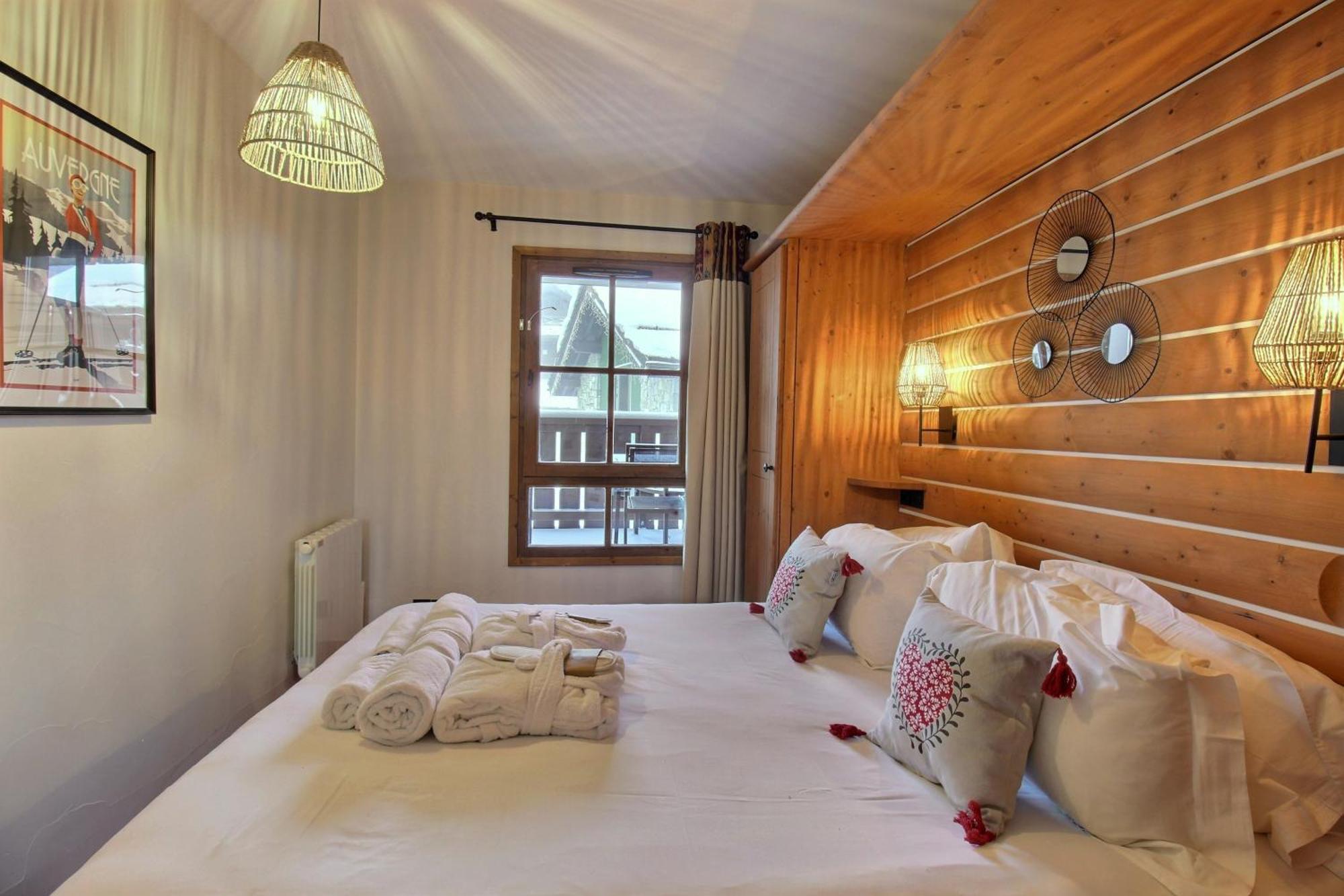 Arc 1950 - Appartement Moderne - Sauna Hammam Jacuzzi - 4 Personnes Les Arcs  외부 사진