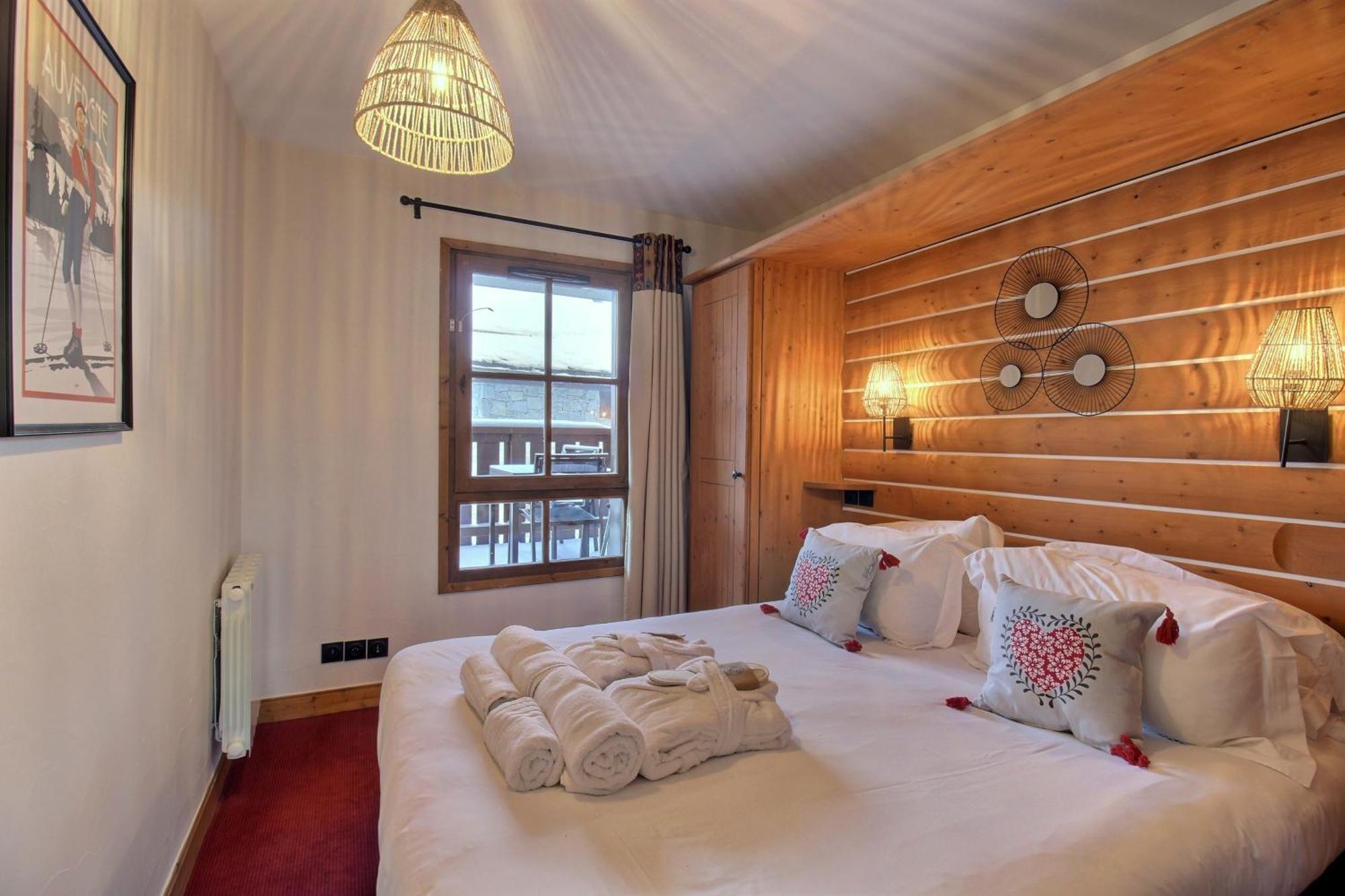 Arc 1950 - Appartement Moderne - Sauna Hammam Jacuzzi - 4 Personnes Les Arcs  외부 사진